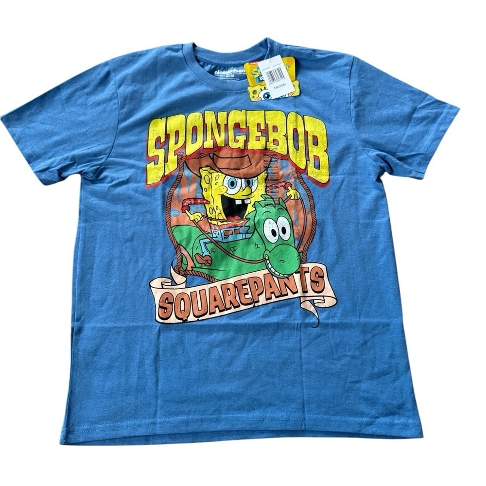 Nickelodeon SpongeBob Square Pants T Shirt Men Size Medium New